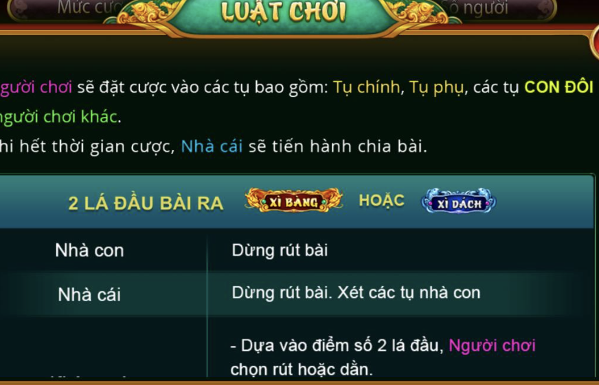 Chi tiết luật chơi Xì dách cực căng tại Gem win